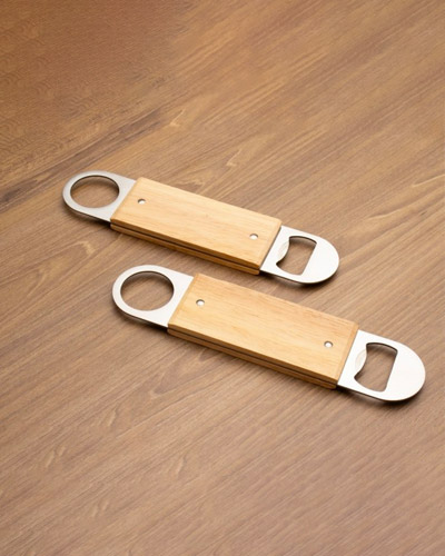 Abridor de Garrafa Madeira Para Brindes