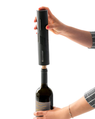 Brindes Personalizados - Abridor de Vinho Eletrico Personalizado