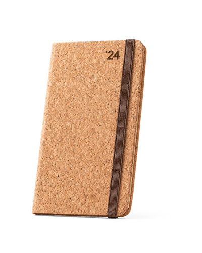 Agenda em Cortica para Brinde Personalizada