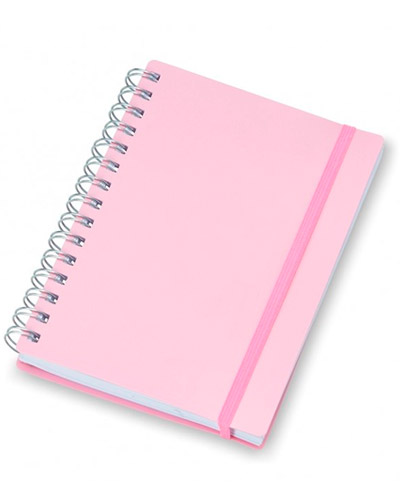 Brindes Personalizados - Agenda Rosa Personalizada