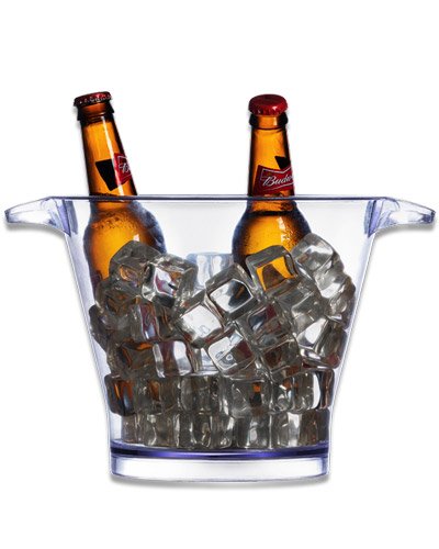 Balde de gelo Acrilico Personalizado