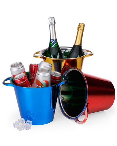 Balde de Gelo Colorido Personalizado