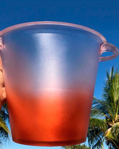 Balde de gelo Personalizado para Casamento