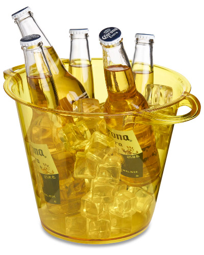 Balde de Gelo Transparente Personalizado