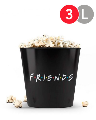 Brindes Personalizados - Balde de Pipoca Preto Personalizado