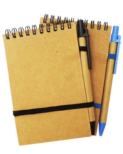 Bloco com Caneta Ecológica para Brinde