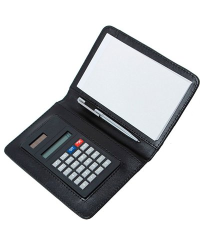 Bloco de Anotações com Calculadora