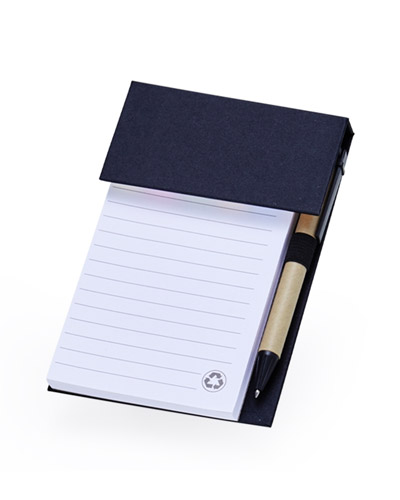 Brindes Personalizados - Bloco de Anotacoes com Caneta Personalizado