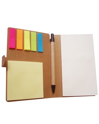 Brindes Personalizados - Bloco Personalizado Post-it + Caneta