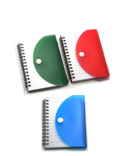 Brindes Personalizados - Bloco Promocional com Capa de Plástico