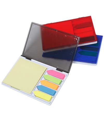 Brindes Personalizados - Bloco Promocional em Estojo Plástico