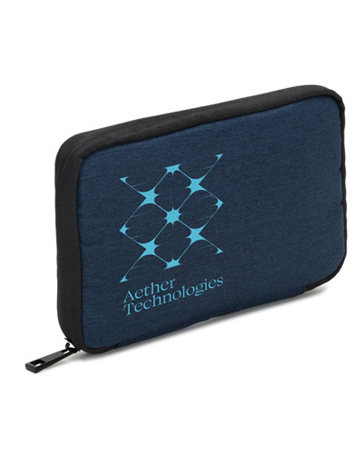 Brindes Personalizados - Bolsa Personalizada para Cabos e Carregadores com Logotipo
