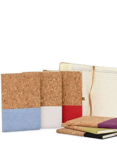 Brindes Personalizados - Caderneta Cortica Personalizada