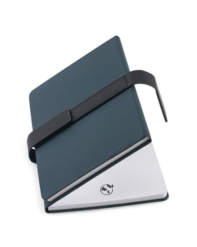 Brindes Personalizados - Caderno A5 Capa Dura Reciclado Personalizado