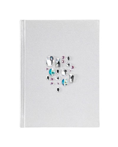 Caderno Capa Dura Swarovski Sparkling