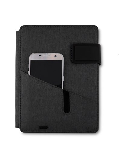 Caderno Executivo com Powerbank Personalizado