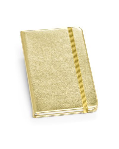 Caderno Moleskine Capa Metalizada para Brindes