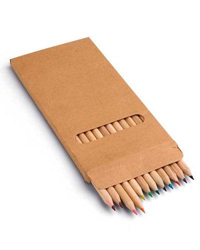 Brindes Personalizados - Caixa de Lapis de Cor para Brindes