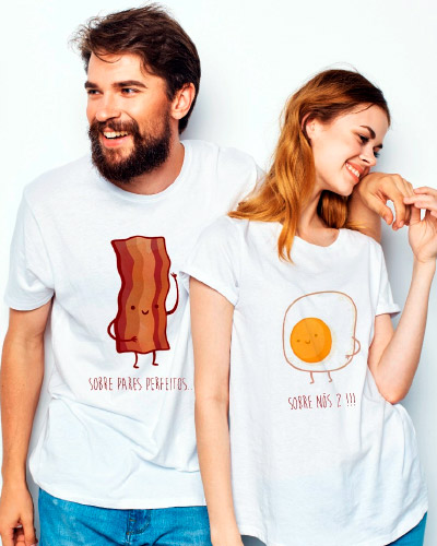 Camiseta Branca Personalizada