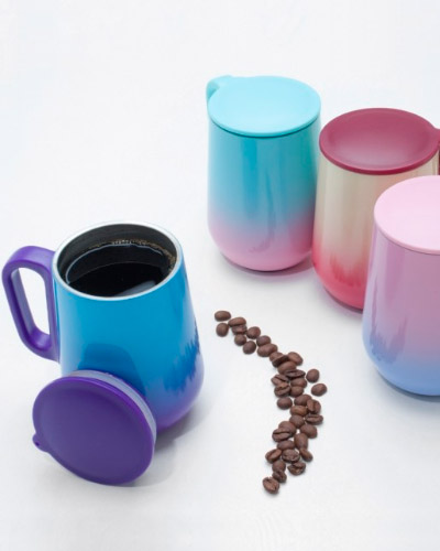 Caneca Bicolor Parede Dupla Personalizada