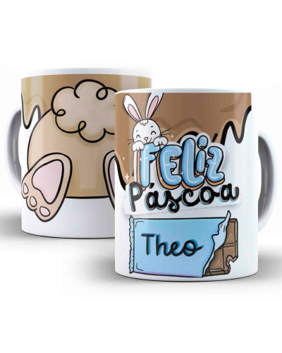 Brindes Personalizados - Caneca Branca em Polimero Personalizada