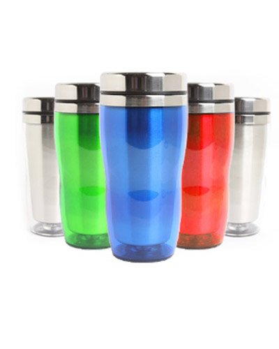 Caneca de Aluminio com Tampa