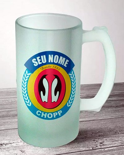 Brindes Personalizados - Caneca de Chopp de Vidro Personalizada