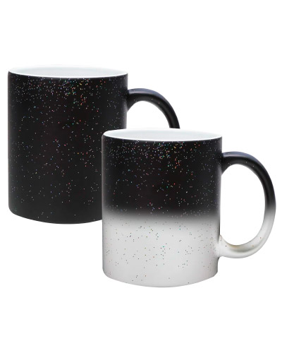 Caneca Magica De Glitter Personalizada