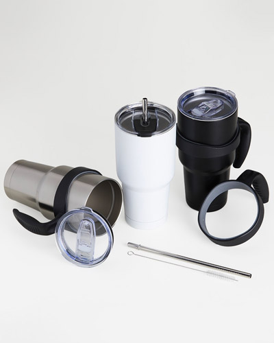 Brindes Personalizados - Caneca Termica Inox 800ml Personalizada para Brinde