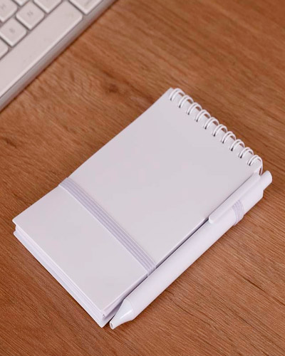 Caneta e Bloco Personalizado