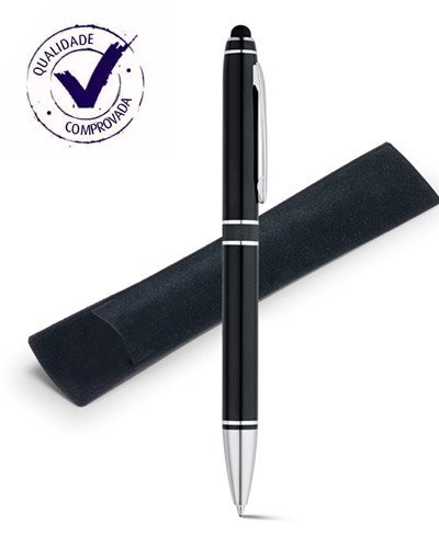 Brindes Personalizados - Caneta Esferográfica Personalizada com Ponteira Touch