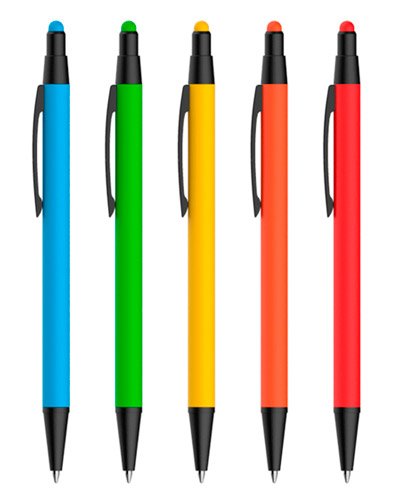 Caneta Metálica Touch Personalizada