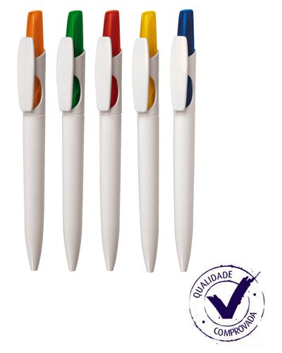 Caneta Plástica para Personalizar