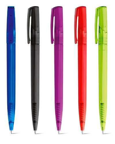 Brindes Personalizados - Caneta Translucida Personalizada Para Brindes