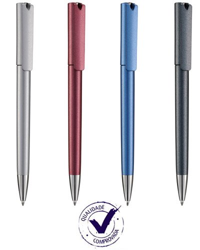 Canetas Esferográficas Metalizadas