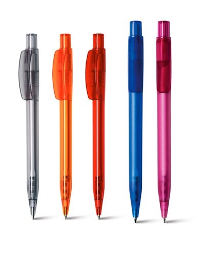 Brindes Personalizados - Canetas Transparentes para Brindes