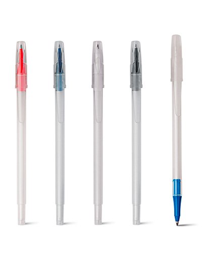 Brindes Personalizados - Canetas Transparentes Personalizadas