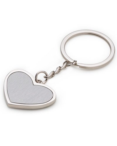 Chaveirinhos Personalizados em Formato de Coração