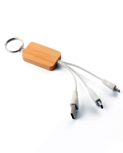 Chaveiro com Carregador USB Personalizado
