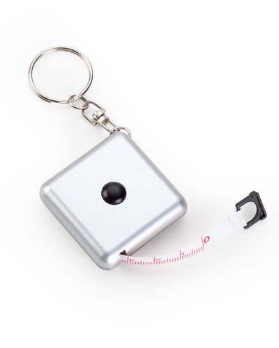 Chaveiro com Fita Métrica Personalizada