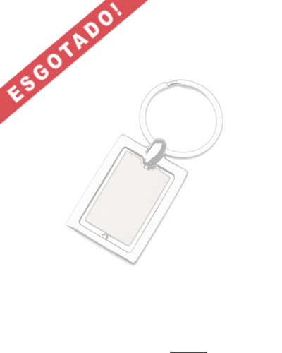 Chaveiro de Metal Giratório Personalizado