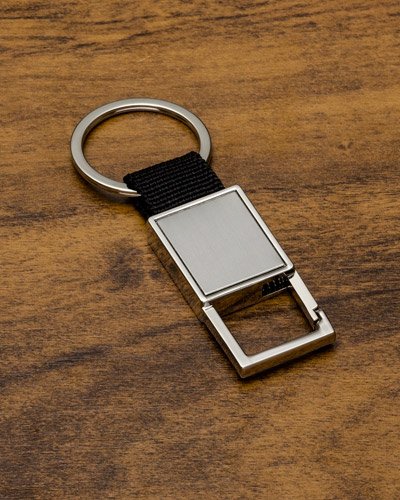 Chaveiro Promocional de Metal com Nylon