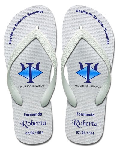 Chinelos Personalizados Formatura