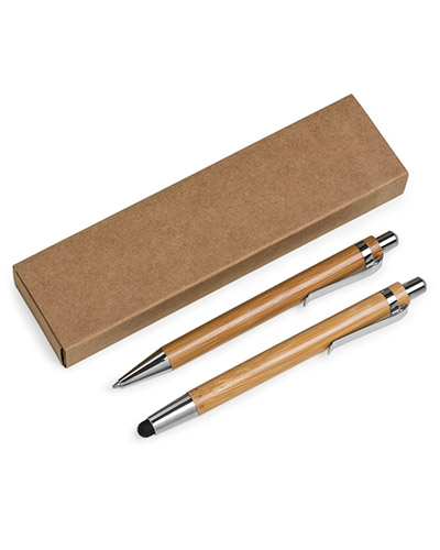 Conjunto Ecológico Caneta e Lapiseira Personalizadas