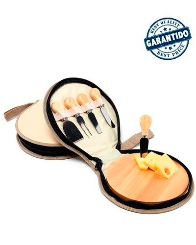 Conjunto para Queijo Personalizado 5 PEÇAS