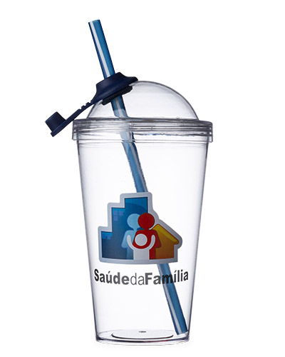 Brindes Personalizados - Copo Azul Personalizado