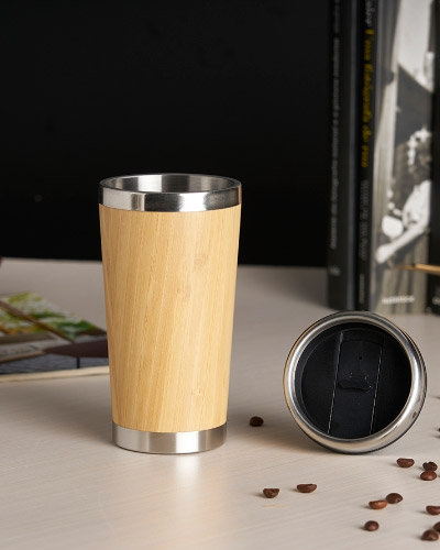 Brindes Personalizados - Copo de Bambu Personalizado