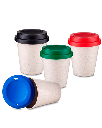 Brindes Personalizados - Copo Ecologico com Tampa Personalizado