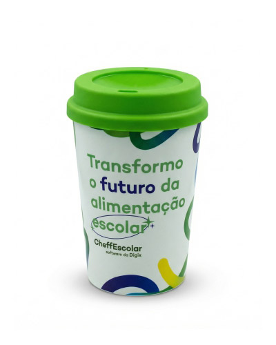 Copo in mold Label 350 ml Personalizado