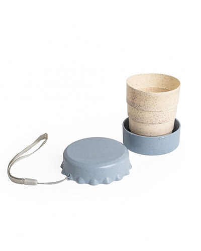 Brindes Personalizados - Copo Retratil Plastico 125ml Personalizado